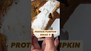 STEAL THIS HIGH PROTEIN PUMPKIN BREAD 🍁