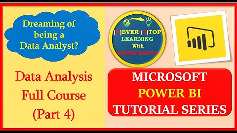 Data Analysis Full Course Part-4 | Microsoft Power BI Tutorial for Beginners | Learn Data Transform