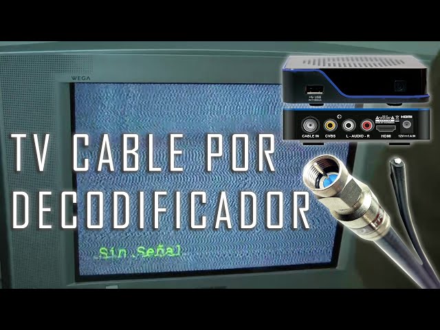 Cómo instalar deco TDT Steren review en español 