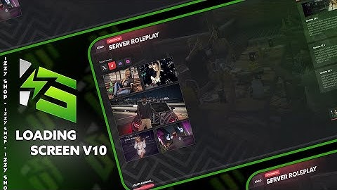 Izzy Shop Loading Screen V10 [ Fivem Loading Screen ]