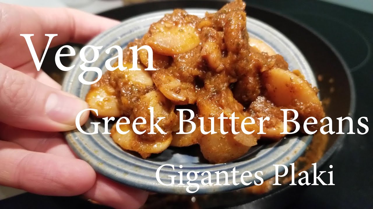 Slow down with Vegan Gigantes Plaki Greek Butter Beans, without canned