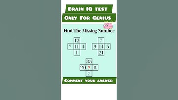 Find the missing number