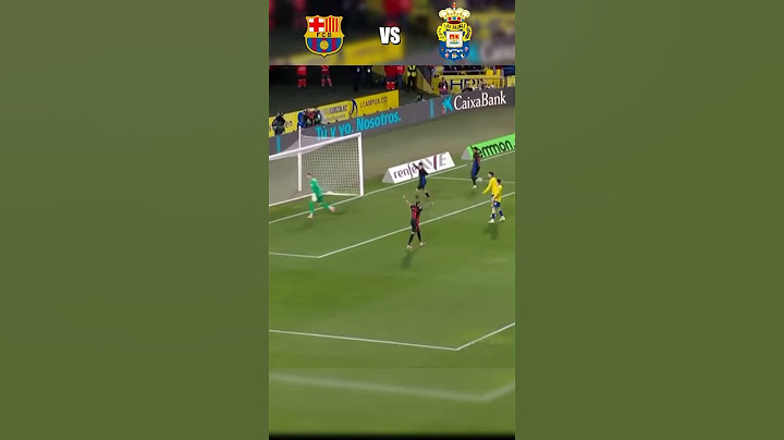 Barcelona vs las palmas 2 - 0  #football #soccer #laliga #barcelona #laspalmas