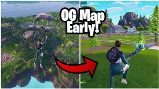 How To Play OG MAP Early In Fortnite (Play OG MAP Before Season 5)