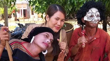 Lễ sơ kêt thôn làng gà - ia boòng, chư prông, gia lai