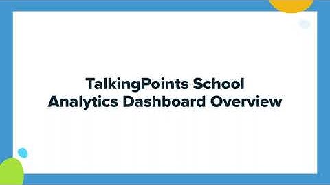 School Analytics Dashboard Tutorial