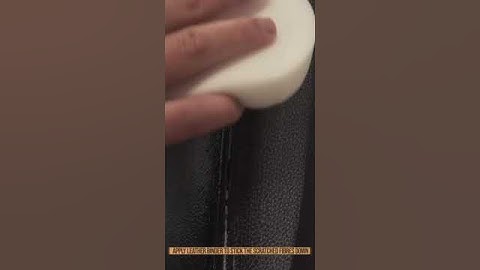 How to repair cat scratches!