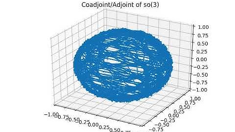 Coadjoint action on Lie Algebra of SO(3)