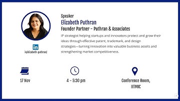 The Fifth Gear Series - Intellectual Property AMA with Elizabeth Puthran  | Puthran & Associates