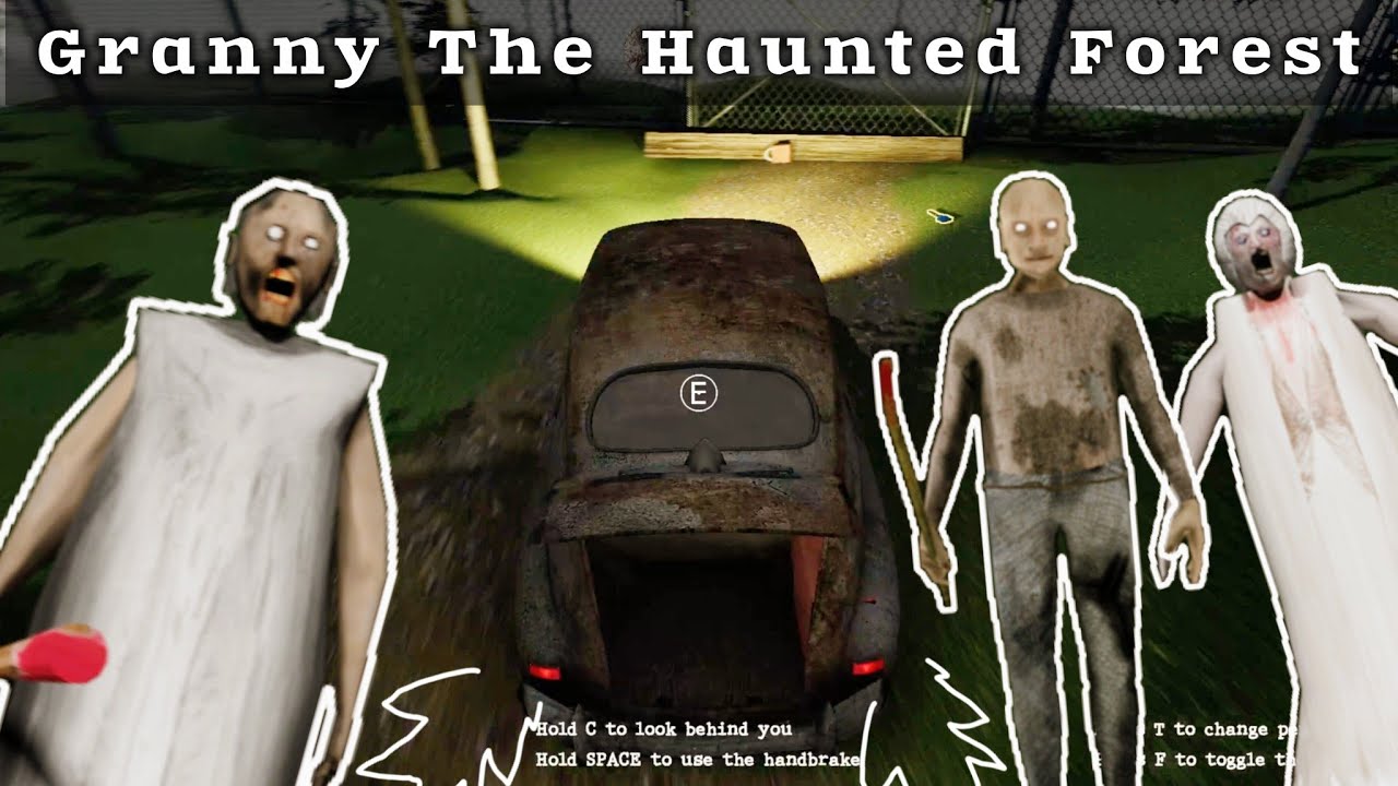 Granny the haunted forest car escape