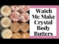 Making Whipped Body Butters w/ Crystals| Tips & Tricks | #EntrepreneurLife Ep.5 | #FreeGame :)