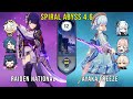 C0 raiden national and c0 ayaka freeze  genshin impact abyss 46 floor 12 9 stars