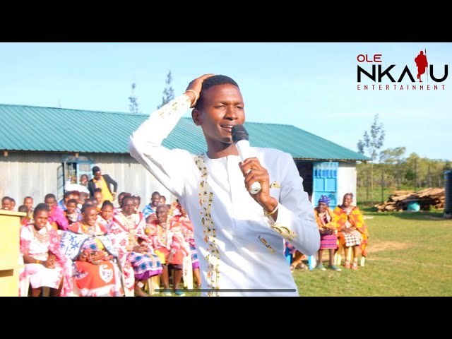 Ole Kamoye performs the Hit song 'Engudi' class=