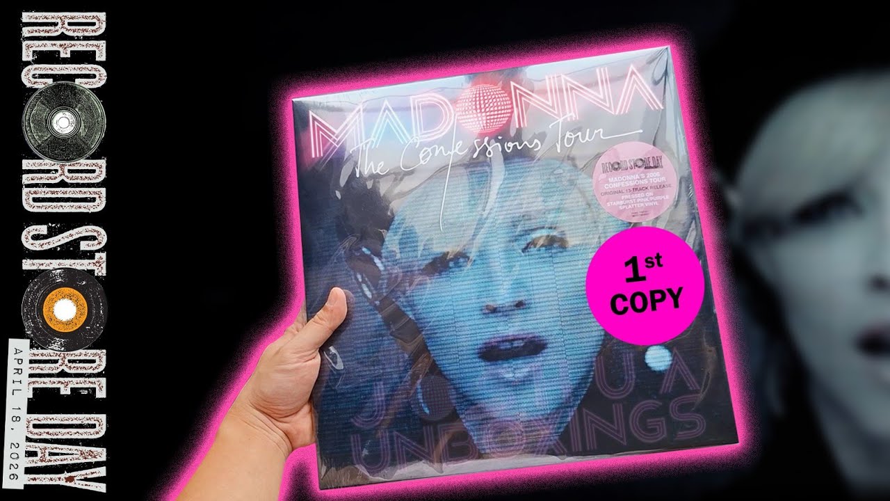 UNBOXING Madonna - The Confessions Tour | RSD 2026 Starburst Pink