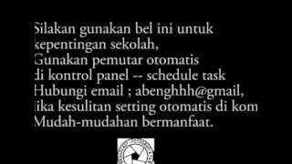 BEL MASUK RUANG UJIAN