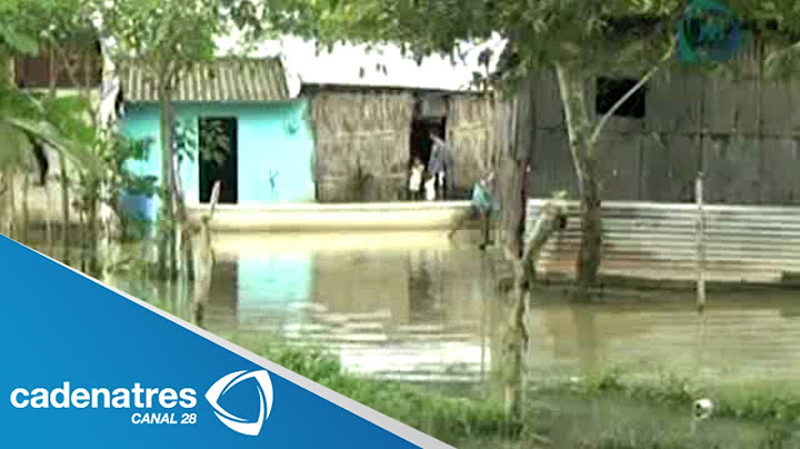 Lluvias inundan varias localidades de Tabasco; piden declaratoria de emergencia para comunidades