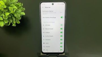 Infinix Zero 5G me real time network speed icon notification status bar hide kaise kare