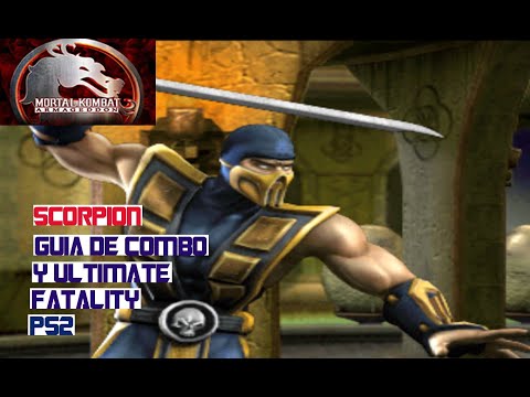 Mortal Kombat Armageddon: Guía de Combo y Ultimate Fatality Scorpion PS2