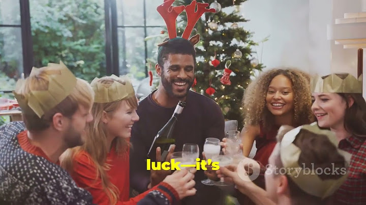 Why Do People Eat Grapes Under the Table on New Year's Eve? by Information Flow