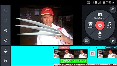 Wolverine claw effect kinemaster green screen tutorial