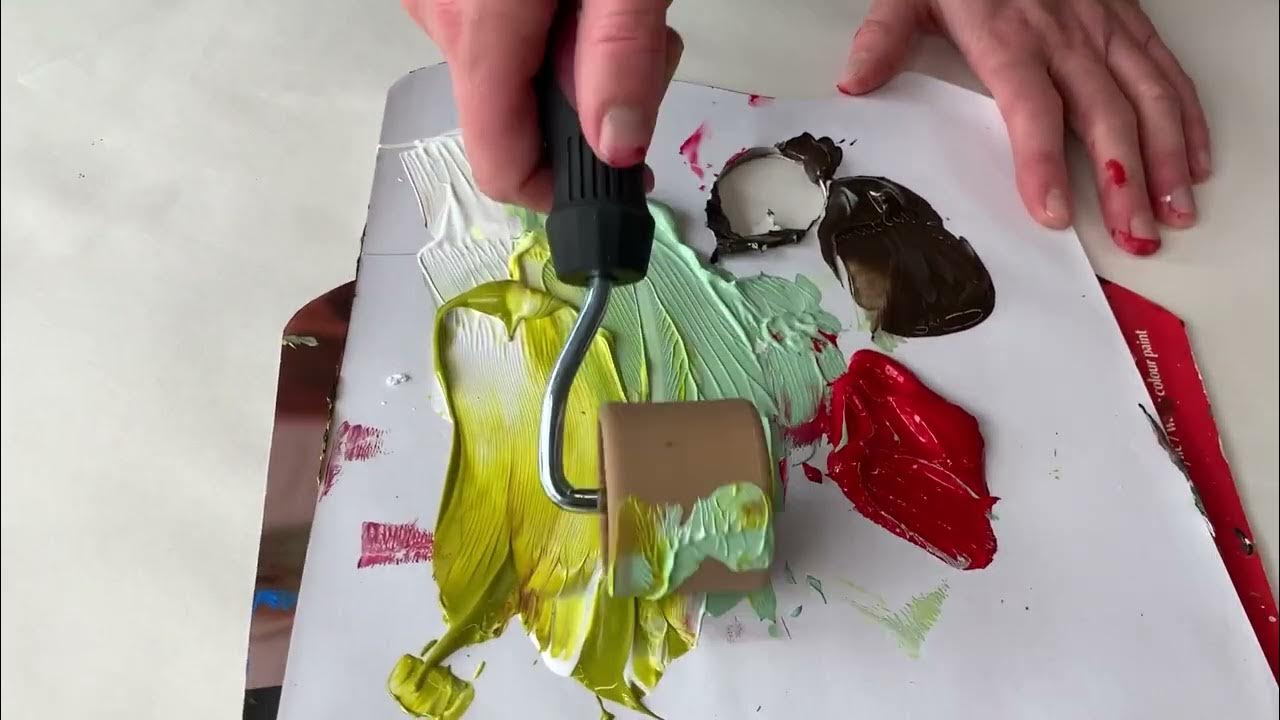 BRAYERS & ROLLERS for Acrylic Painting 🎨 (REVIEW) YouTube