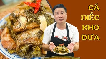 Làm món Cá Diếc Kho Dưa thế nào ngon nhất, ai cũng phải xuýt xoa| Cùng Cháu Vào Bếp