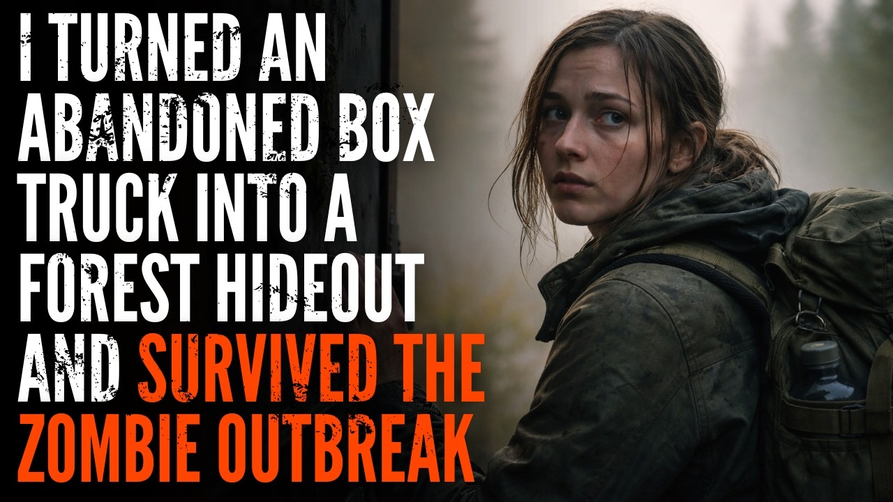 I Turned an Abandoned Box Truck Into a Forest Hideout and Survived the Zombie Outbreak