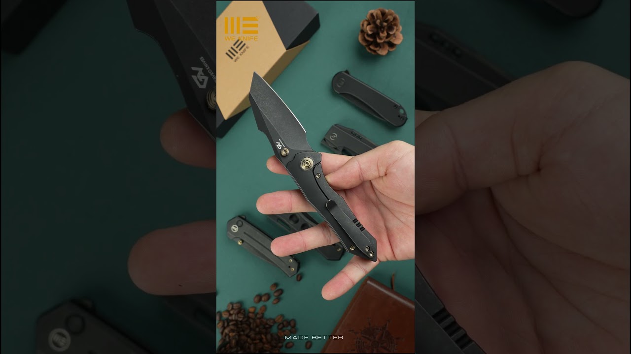 WE knives in different ways to deploy their power.🖤