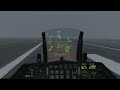DCS F-16C - learning near-zero visibility ILS approach and landing