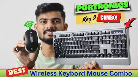 Portronics Key5 Combo Wireless Keyboard & Mouse Unboxing | Best Wireless Keybord and Mouse for Pc