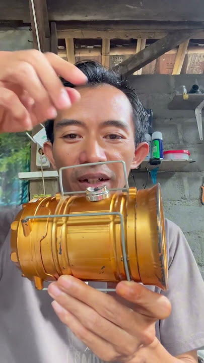 Solar Powered Camping Lantern Light #campinglamp #lampulentera
