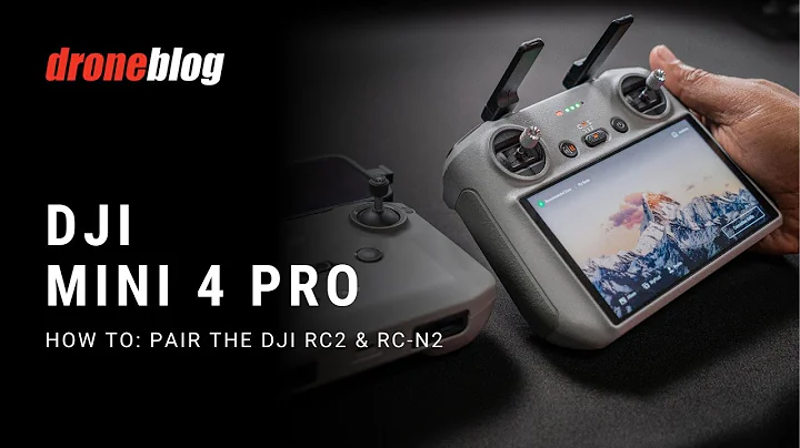 How to Pair the DJI Mini 4 Pro (DJI RC2 & RC-N2)