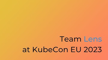 Interviews with Lens