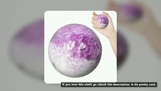 Crunchy Pressure Ball Crunchy Sand Stress Ball Soft Stress Fidget Noisy Squeeze Toy Slow Rising Stre screenshot 2