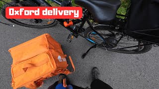 Oxford JustEat UberEats Deliveroo. Please tip if you had a good delivery. Only £8.95 a hour today.