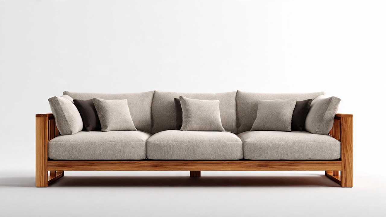 সিম্পল সোফা সেট ডিজাইন ২০২৬😃Modern Stylish Living Room Sofa Idea #interiordesign #video #wood