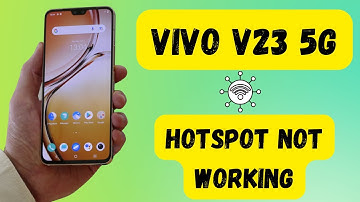 How to Fix Vivo v23 Hotspot Problem | Hotspot not working