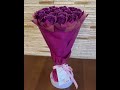 PREZENT NA 18 URODZINY DLA CORKI DZIEWCZYNY SIOSTRY MAMY BABCI KWIATY MYDLANE RÓŻE FLOWER BOX