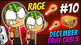 RIP SIMON - RAGE QUIT ★ DECEMBER DAILY CASES DAY 10 - CS:GO CASE OPENING / UNBOXING