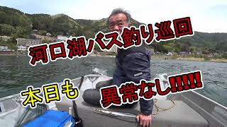 2021　4月河口湖バス釣り巡回#1