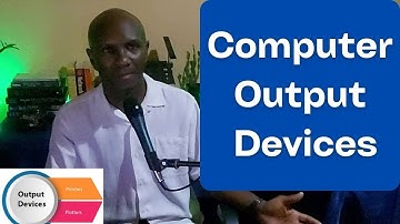 Computer Output Devices #roger #outputdevices #computerbasics #printers #plotter