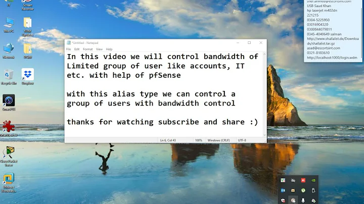 Limiting Bandwidth of Group of User in PFSense