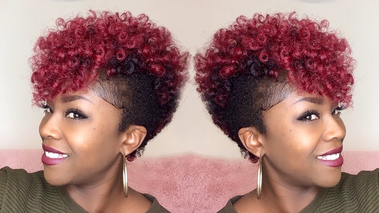 How to Tapered Crochet Mohawk {Janet YoYoKalon Hair} Super Itchy