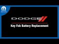 Key Fob Battery Replacement | How To | 2023 Dodge Charger