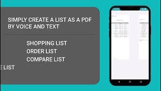 pdf list maker app screenshot 2