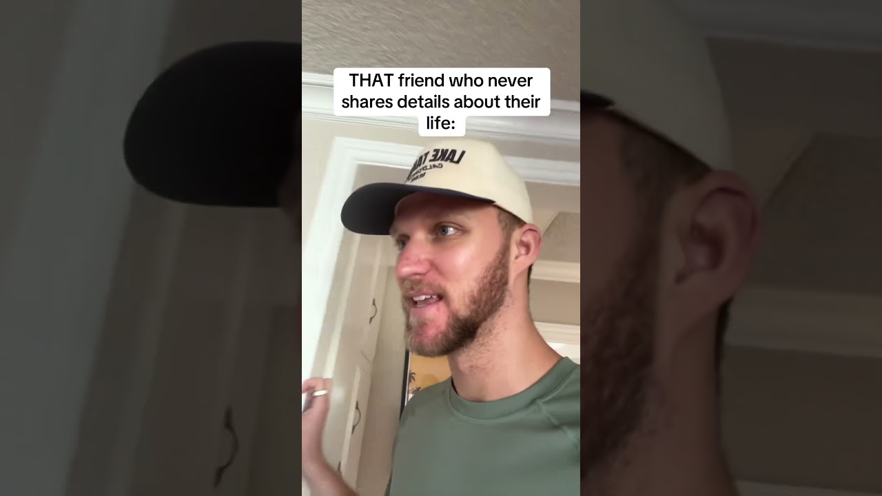 THAT friend never shares details about their life | Stephen Rigatoni 