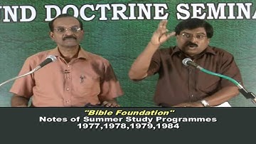 1. Introduction - துவக்கவுரை - Sound Doctrine - 3 - R.Stanley