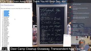 $1,000 Break Credit if All Breaks on BomberBreaks.com Fill - Let's Do it! Last Night till 12/4!
