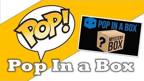 Pop in a Box unboxing - August 2016