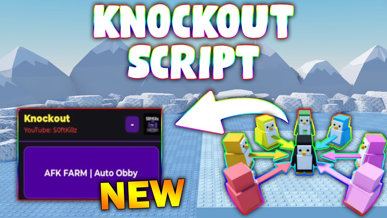 *NEW* Knockout! Script (PASTEBIN 2026) ( AUTO FARM AFK OBBY ) - YouTube